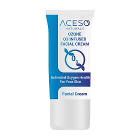 Crema viso infusa di ozono O3 tubo da 50 ml